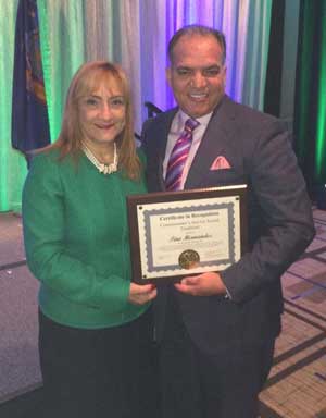 OASAS Honors Samaritan Village CEO with Commissioner's Service Award