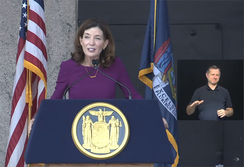 Governor Hochul Mentions Samaritan Daytop Village (Video)