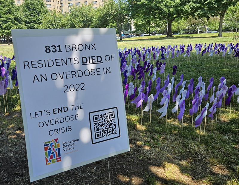 Awareness Ceremony Honors Bronx Lives Lost to Opioid Overdose