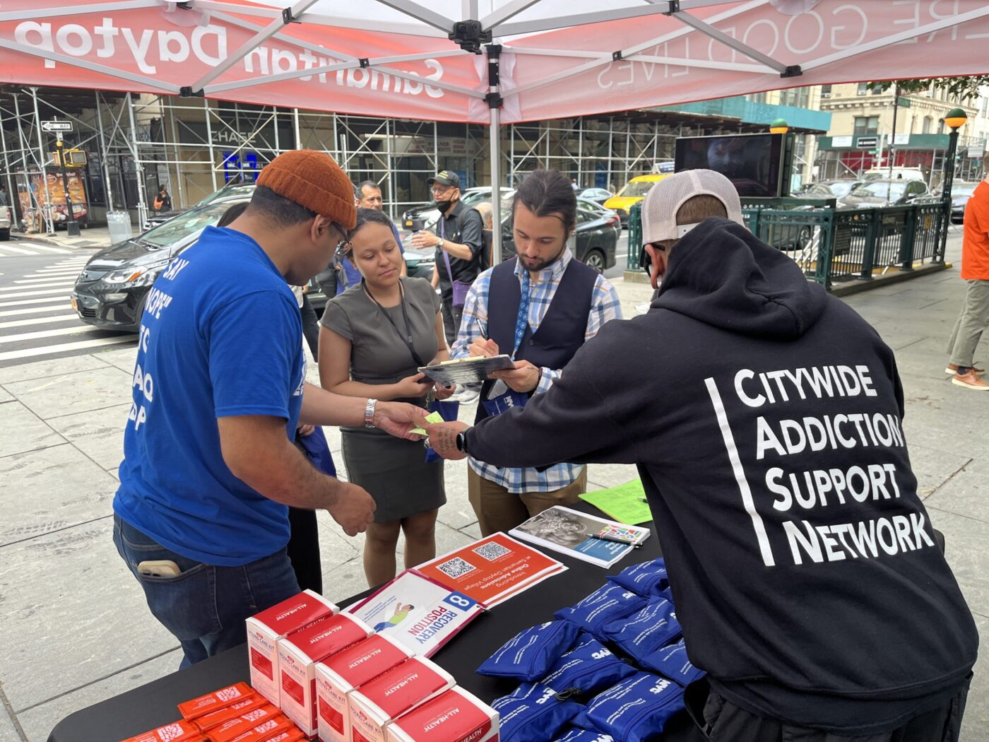 Citywide Addiction Support Network Narcan training